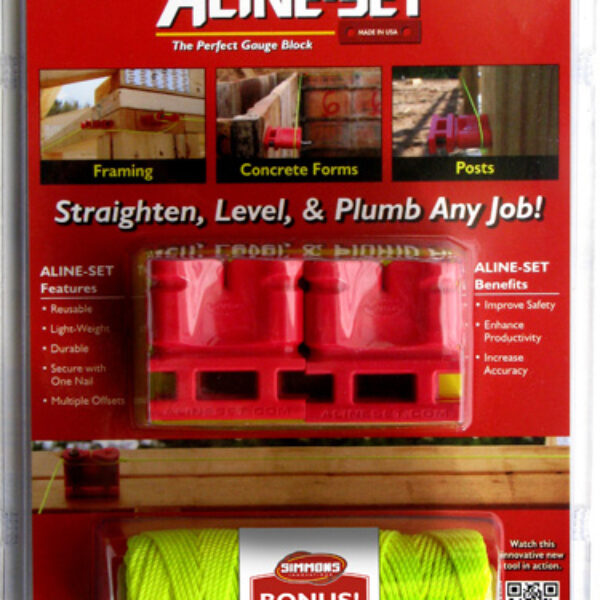 ALINE-SET: 6 Pack with 150 Foot Construction Line